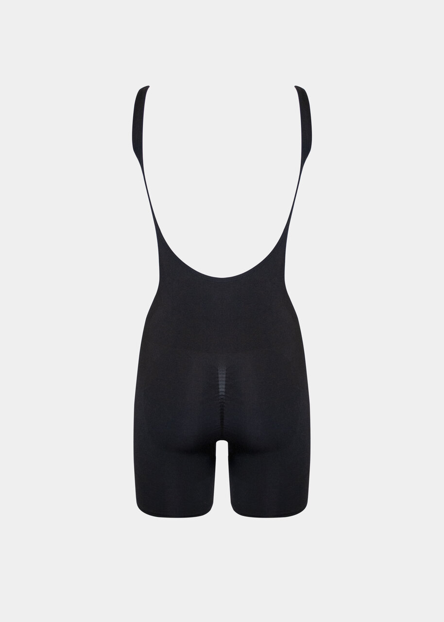 Selected by Luxury-Legs Low Back Bodysuit with Detachable Straps - Shapewear  from  UK