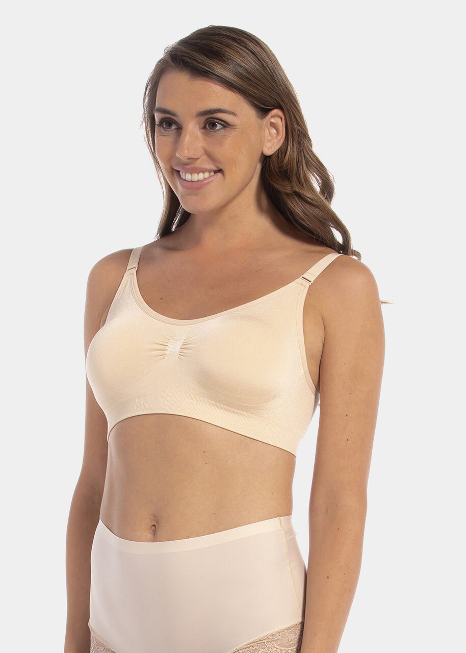 Mastectomy Bra Silhouette Size 36D Cool Latte
