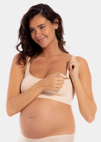 MAGIC BODYFASHION Mommy Comfort Nursing Bra Soutien-Gorge Spécial Maternité Femme 