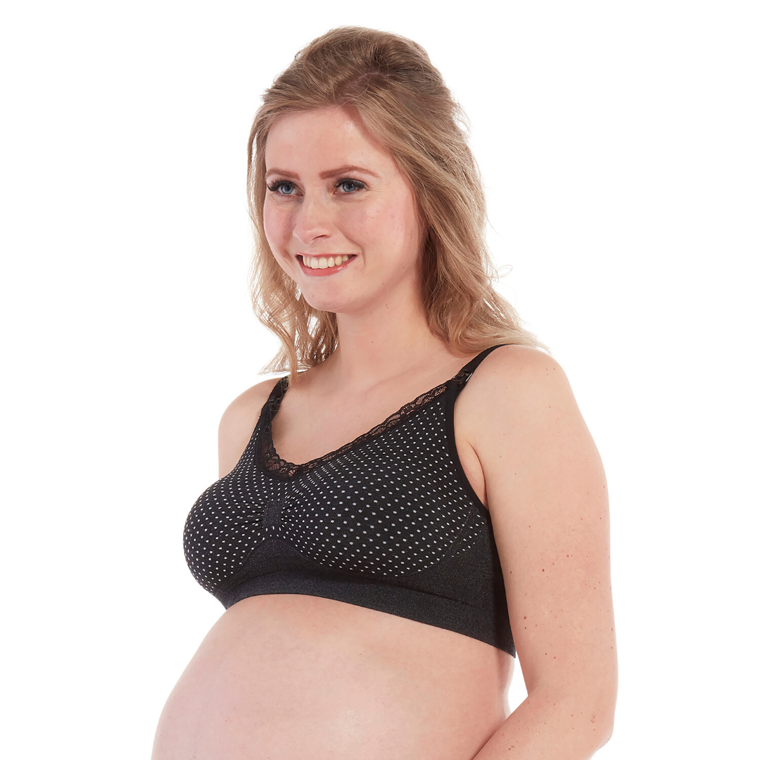 Buy Women's Carriwell Solid Maternity and Nursing Bra with Adjustable  Straps Online