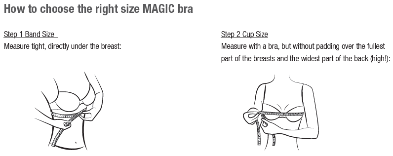 Bra Size Guide, Learn Your True Bra Size